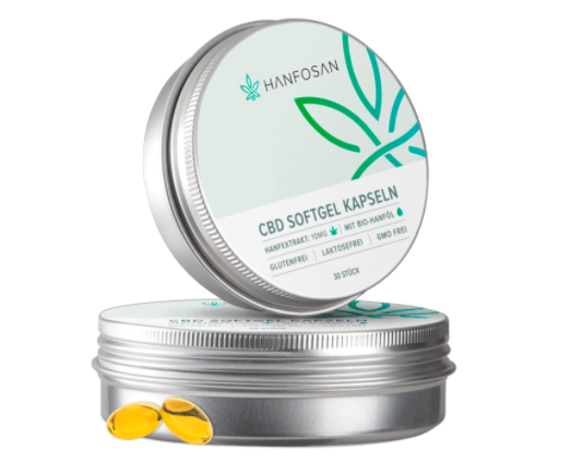 Hanfosan Softgel CBD Kapseln